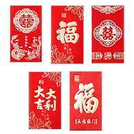 Sobre Rojo de papel Unidad - Set x 20