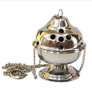 1020 Sahumador Acero 12.5cm