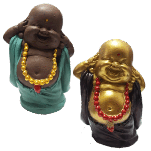 Buda bebe japa sonriente parado 10cm