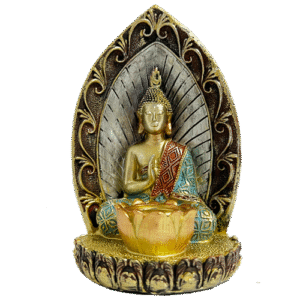 Buda-Portavela-Pared-Poliresina-item-1627 Buda Portavela Pared Poliresina 13.5cm