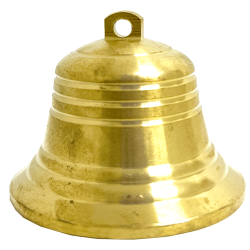 Campana Dorada Metal 6cm item 6017 Campana Dorada Metal 6cm