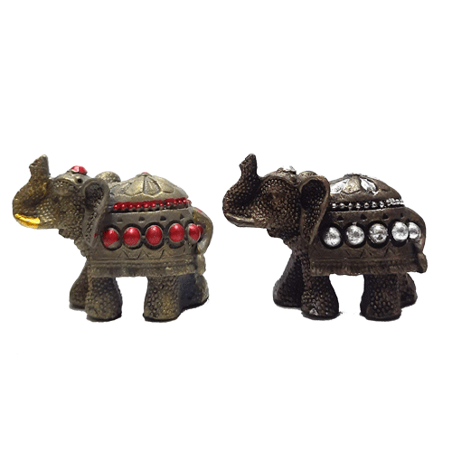 Elefante Mini Puntillizmo Polirsina 4.5cm ref 3018 Elefante Mini Puntillizmo Polirsina 4.5cm