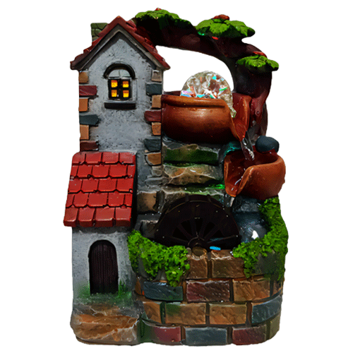 Fuente-Casa-Jarron-Poliresina-21cm-item-1117 Fuente Casa Jarron Poliresina 21cm