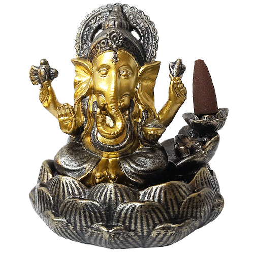 Gahens Porta Incienso Poliresina 16cm