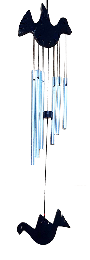 Movil 6 Tubos Paloma 63cm