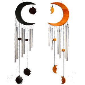 Movil 6 Tubos Luna Estrella 66cm