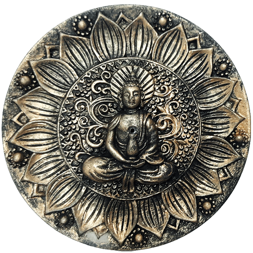 Porta Incienso Redondo Poliresina 10cm