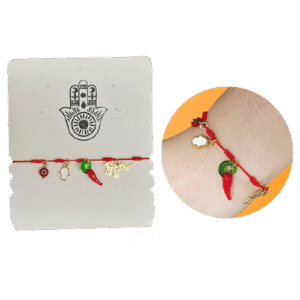 Pulsera 4 Amuletos - Item 7016 Pulsera 4 Amuletos