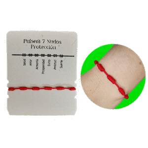 Pulsera Proteccion 7 Nudos - Item 7017 Pulsera Proteccion 7 Nudos